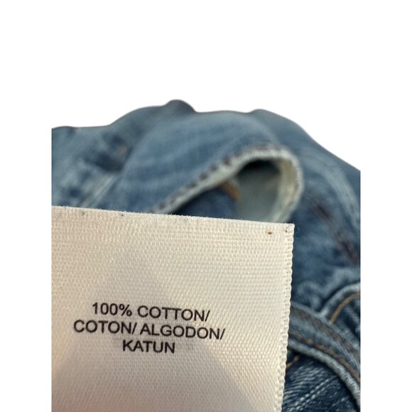 Lucky Brand Mens Denim Straight Jeans 36x32 Medium Wash Cotton Blue - Picture 5 of 5